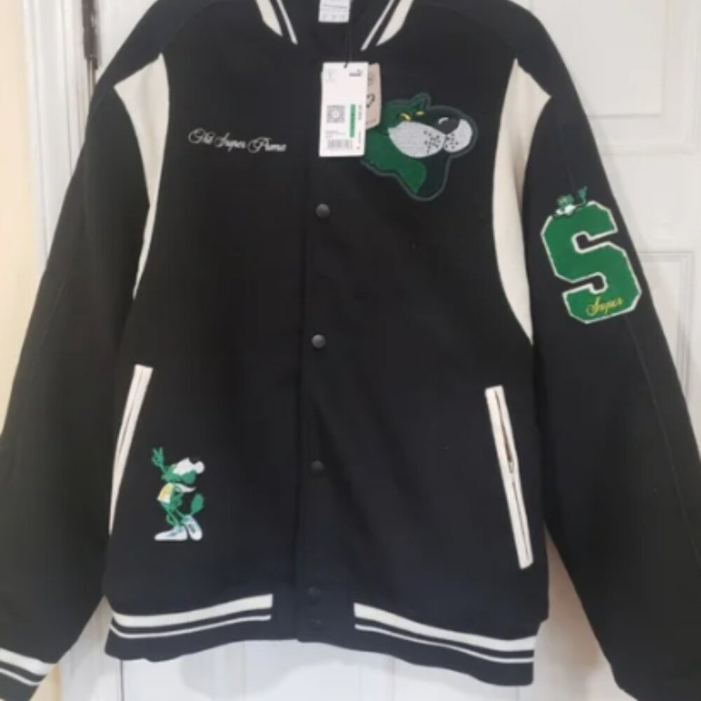 Mens Puma Varsity Jacket Size Large